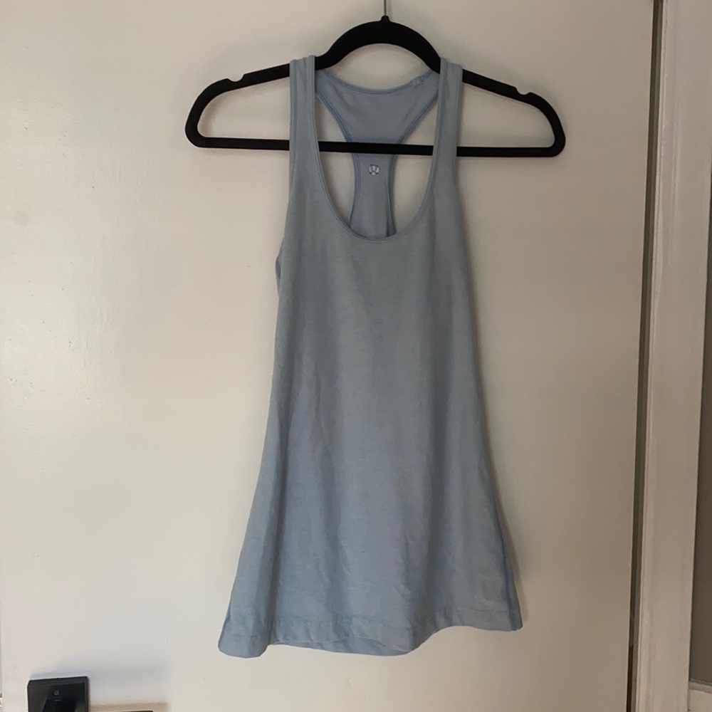 Lululemon top light blue